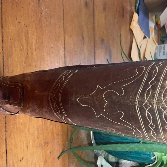 Vintage Frye Campus Longhorn Boots - Picture 3 of 9